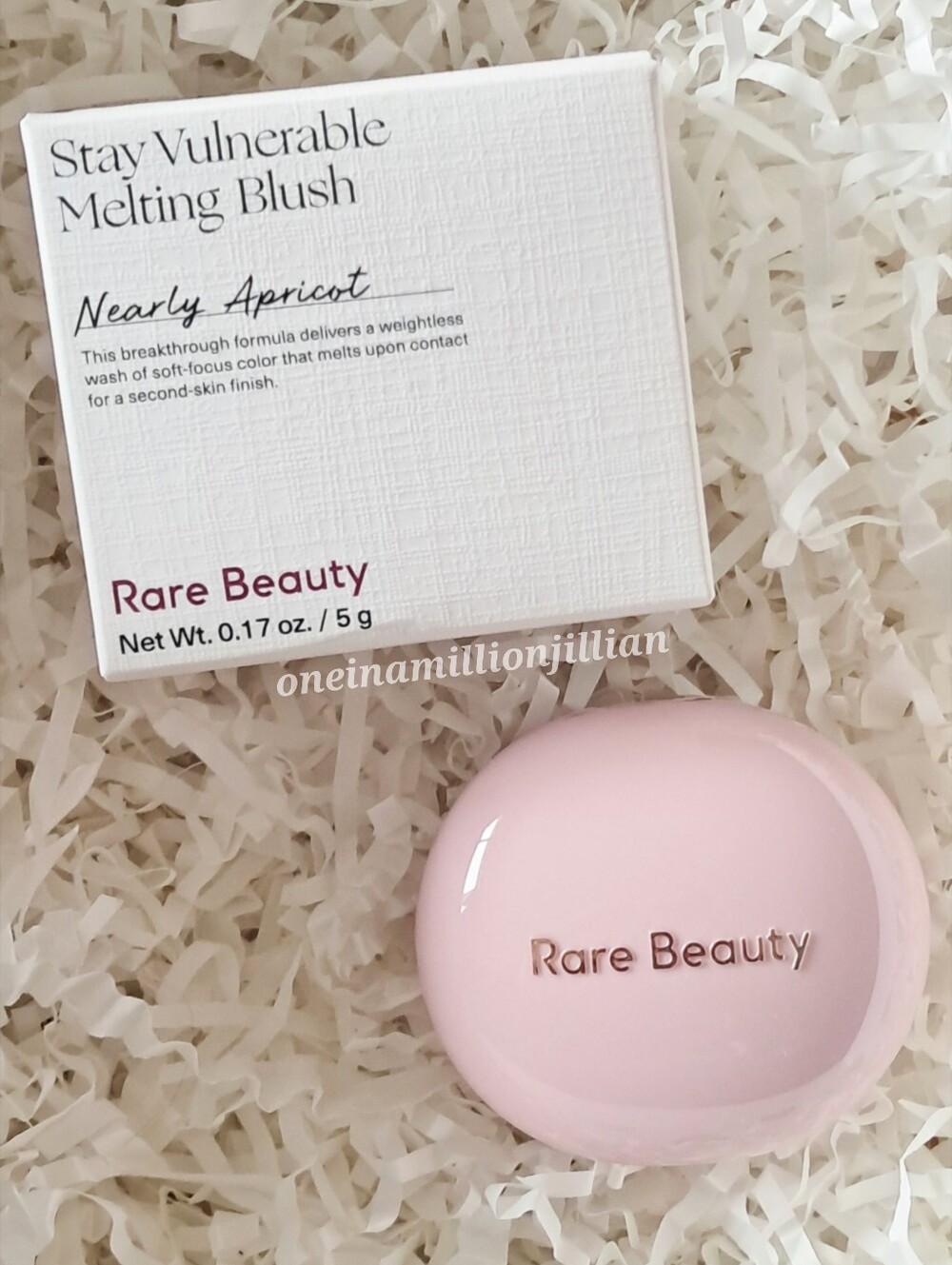 Rare Beauty Stay Vulnerable Melting Blush - Nearly Apricot